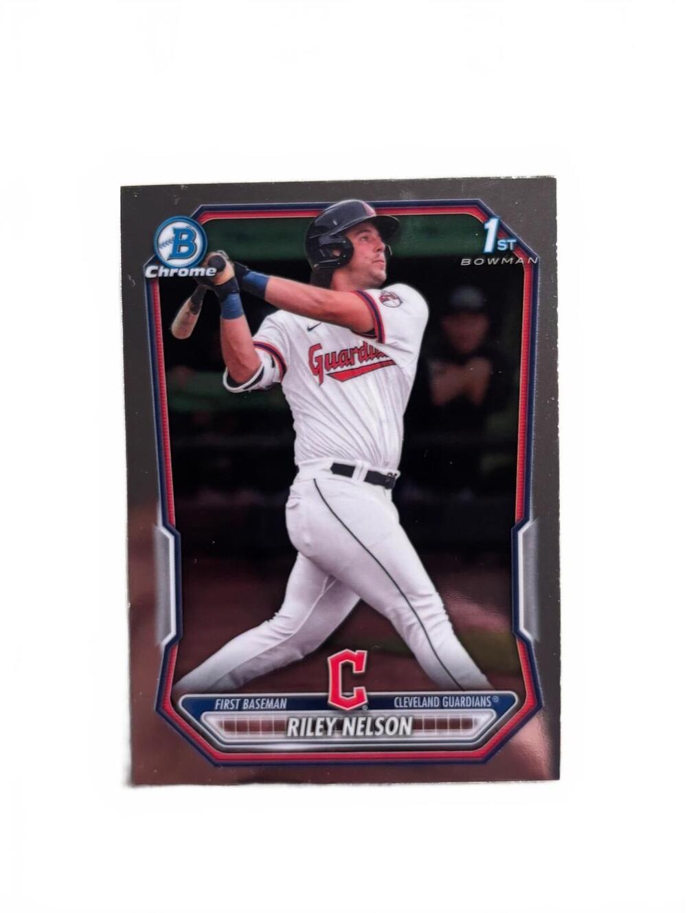 2023 Bowman Chrome Riley Nelson Cleveland Guardians Baseball